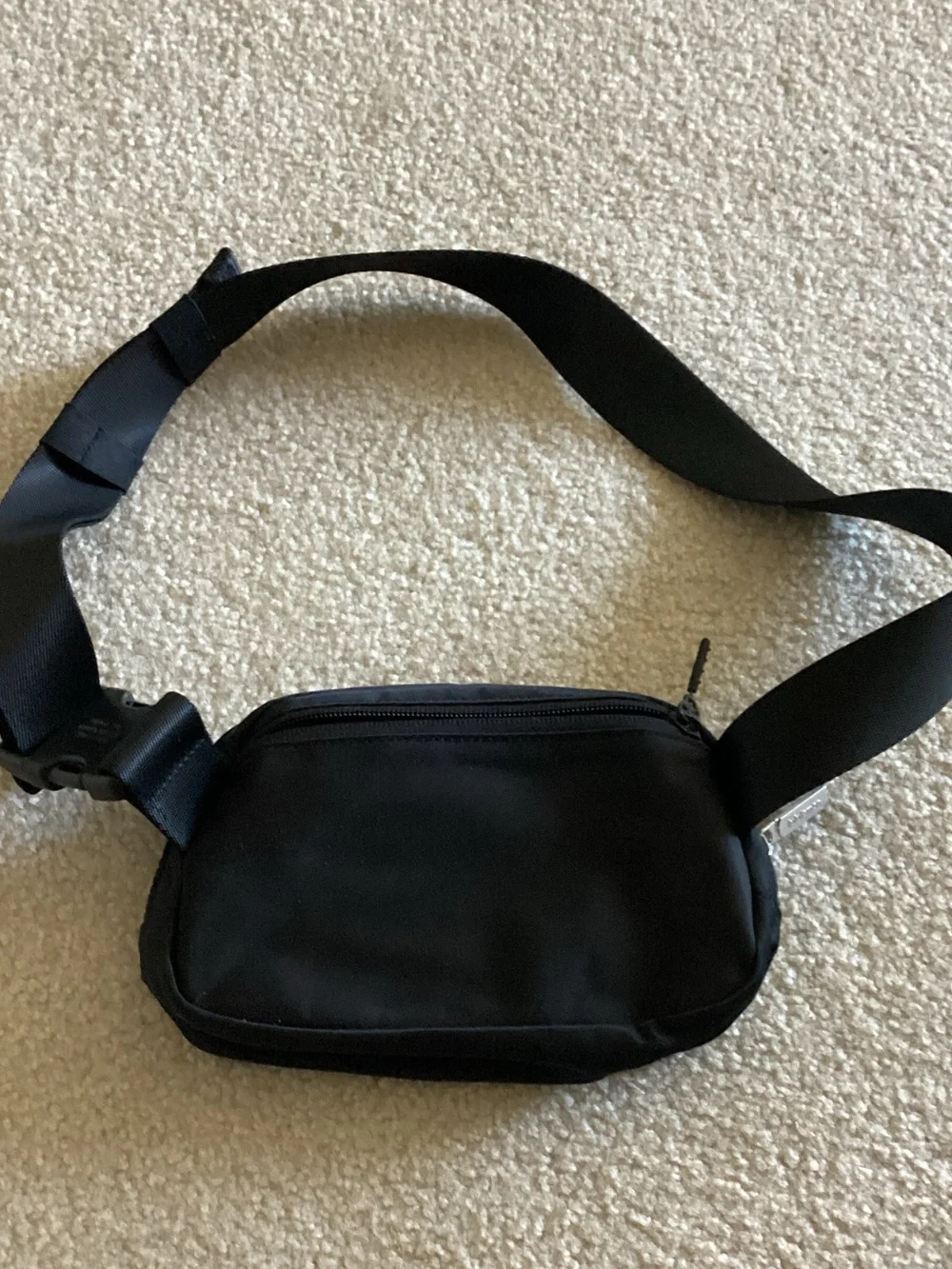 lululemon athletica Black Crossbody/Waist Pack with Adjustable Strap